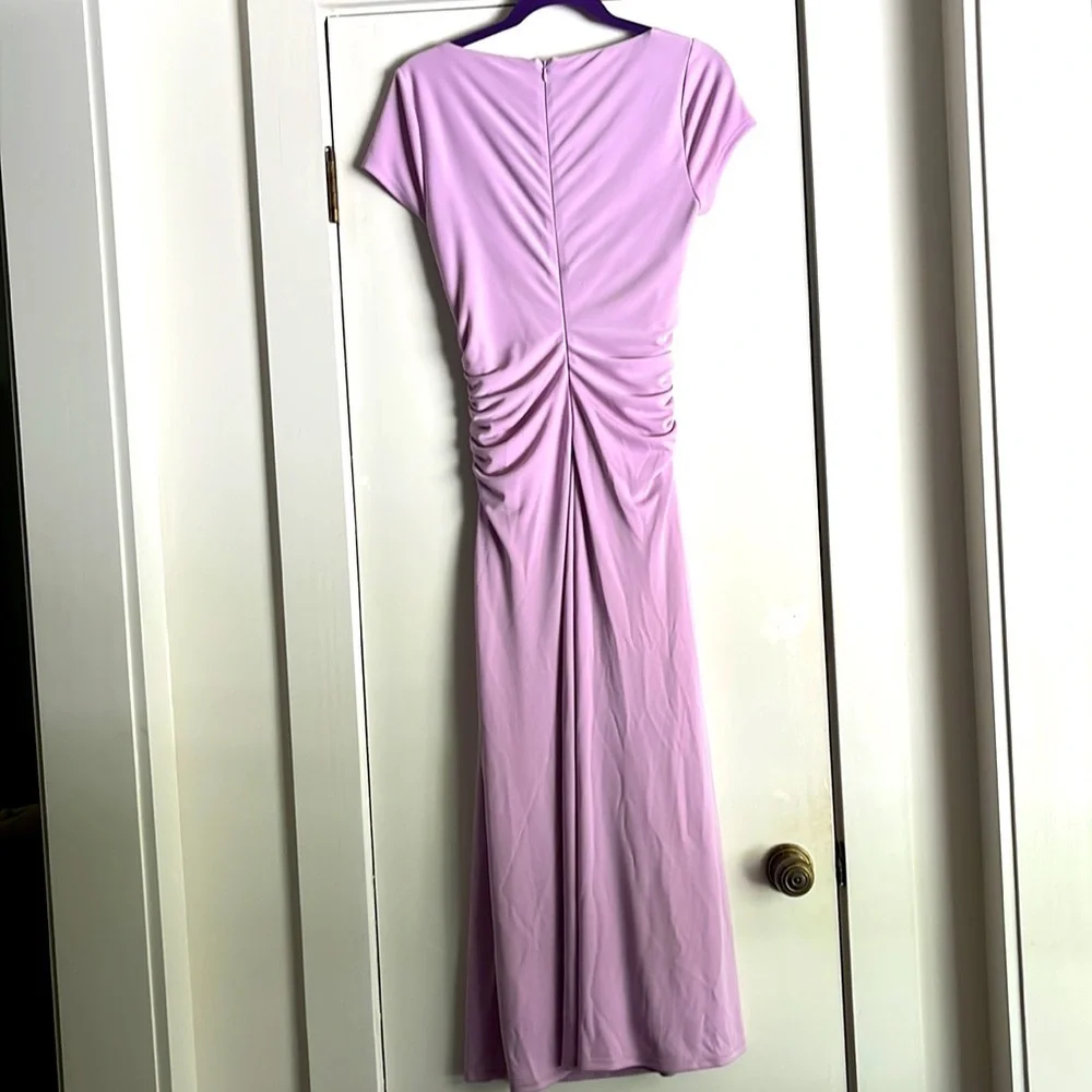 🆕 Cinq á Sept Janis Midi Dress in Lavender Size 6 - Picture 6 of 11